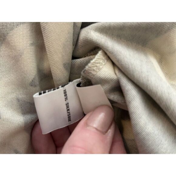 DVF Diane von Furstenberg Ruri Chain Print Dress 4 $345 Silk Jersey HOLOGRAM - Picture 6 of 7